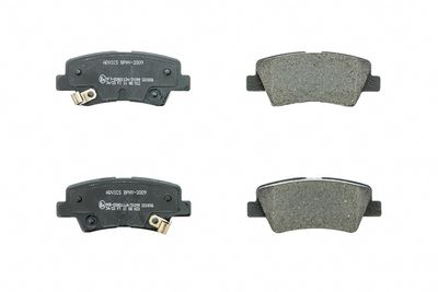 Brake Pad Set, disc brake AISIN BPHY-2009
