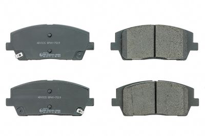 Brake Pad Set, disc brake AISIN BPHY-7019