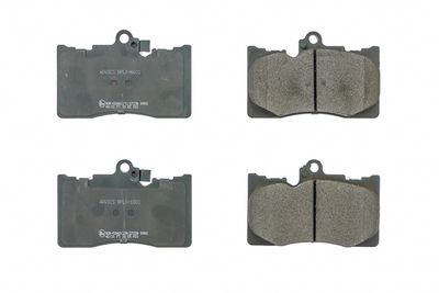 Brake Pad Set, disc brake AISIN BPLX-1001