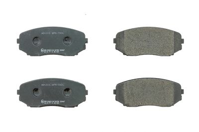 Brake Pad Set, disc brake AISIN BPM-7001