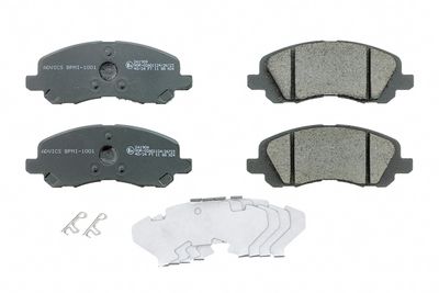 Brake Pad Set, disc brake AISIN BPMI-1001