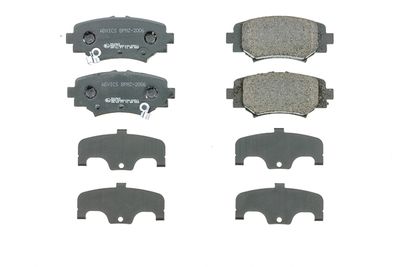 Brake Pad Set, disc brake AISIN BPMZ-2006