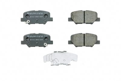 Brake Pad Set, disc brake AISIN BPMZ-2009
