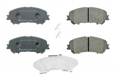 Brake Pad Set, disc brake AISIN BPNI-1022
