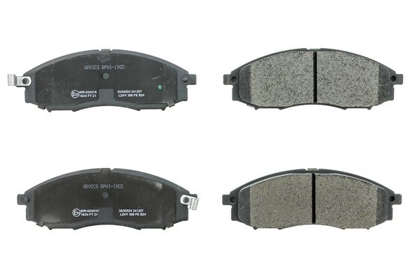 AISIN BPNI-1903 Brake Pad Set, disc brake