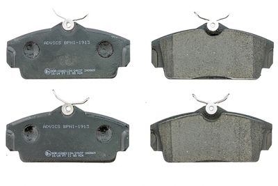 Brake Pad Set, disc brake AISIN BPNI-1913