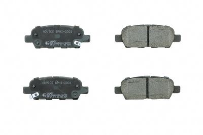Brake Pad Set, disc brake AISIN BPNI-2001