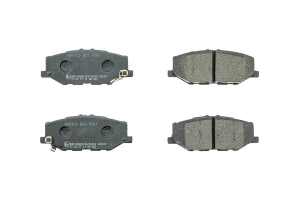 AISIN BPS-7003 Brake Pad Set, disc brake