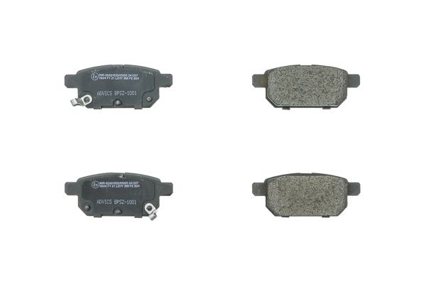 AISIN BPSZ-1001 Brake Pad Set, disc brake