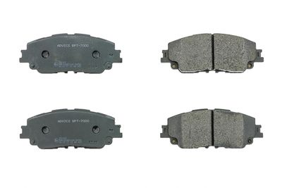 Brake Pad Set, disc brake AISIN BPT-7000