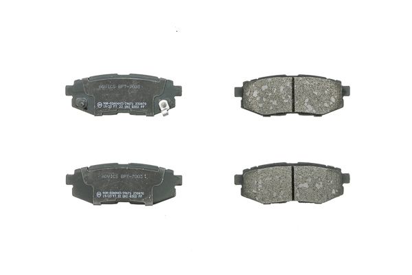 AISIN BPT-7003 Brake Pad Set, disc brake