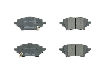 Brake Pad Set, disc brake AISIN BPT-7004