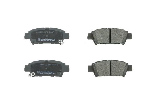 AISIN BPT-7007 Brake Pad Set, disc brake