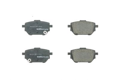 Brake Pad Set, disc brake AISIN BPT-7010