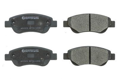 Brake Pad Set, disc brake AISIN BPTO-1008