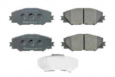 Brake Pad Set, disc brake AISIN BPTO-1011