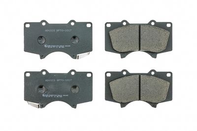 Brake Pad Set, disc brake AISIN BPTO-1017