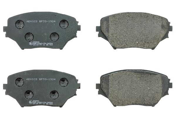 AISIN BPTO-1924 Brake Pad Set, disc brake
