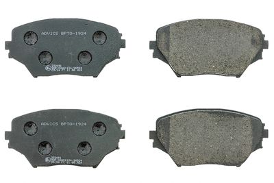 Brake Pad Set, disc brake AISIN BPTO-1924