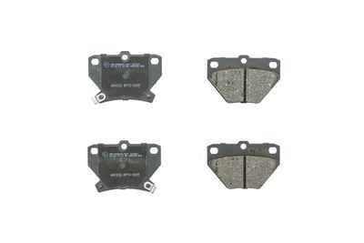 Brake Pad Set, disc brake AISIN BPTO-2005