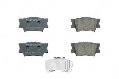 Brake Pad Set, disc brake AISIN BPTO-2007