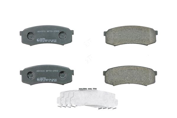 AISIN BPTO-2902 Brake Pad Set, disc brake