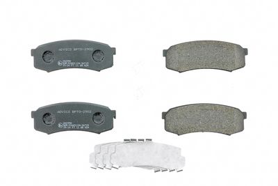 Brake Pad Set, disc brake AISIN BPTO-2902