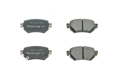 Brake Pad Set, disc brake AISIN BPZ-7002