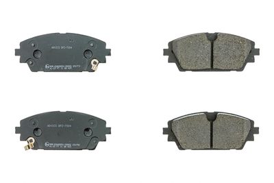 Brake Pad Set, disc brake AISIN BPZ-7004