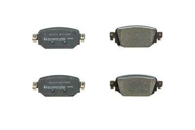 Brake Pad Set, disc brake AISIN BPZ-7005