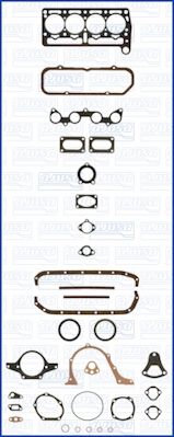 Full Gasket Kit, engine AJUSA 50044800