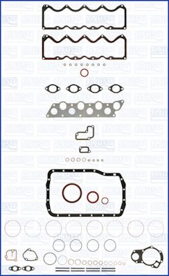 Full Gasket Kit, engine AJUSA 51001700