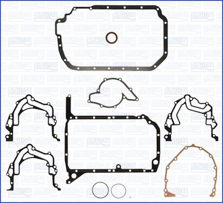 AJUSA 54128900 Gasket Kit, crankcase
