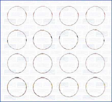 AJUSA 60001600 O-Ring Set, cylinder sleeve