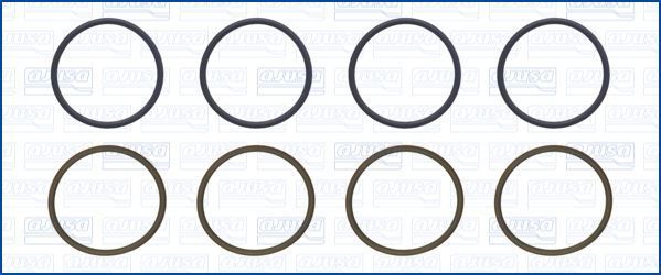 AJUSA 77007200 Seal Kit, injector nozzle