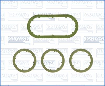 Gasket Set, oil cooler AJUSA 77082200