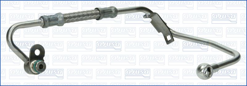 AJUSA OP10636 Oil Pipe, charger
