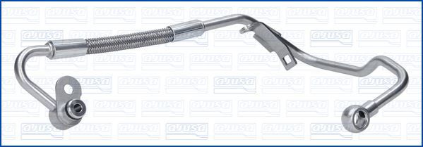 AJUSA OP10637 Oil Pipe, charger