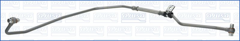 AJUSA OP10803 Oil Pipe, charger