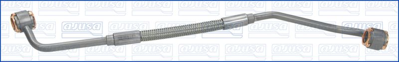 AJUSA OP11227 Oil Pipe, charger