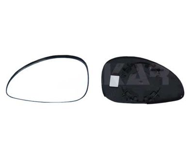 Mirror Glass, exterior mirror ALKAR 6401855