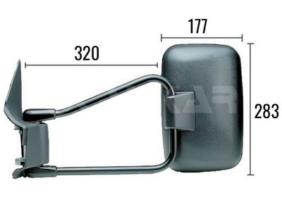 Exterior Mirror ALKAR 9201962