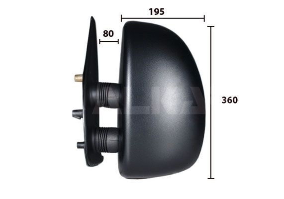 ALKAR 9225921 Exterior Mirror