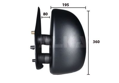 Exterior Mirror ALKAR 9225921