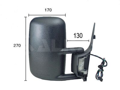 Exterior Mirror ALKAR 9226966