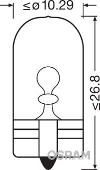 ams-OSRAM 2845 Bulb, direction indicator