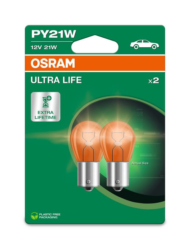 ams-OSRAM 7507ULT-2BL Bulb, direction indicator