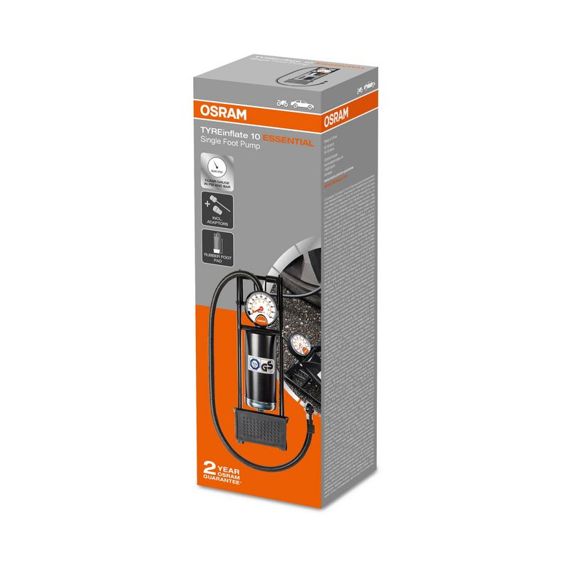 ams-OSRAM OFP10ESN Compressed-air Tyre Pressure Gauge/Inflator