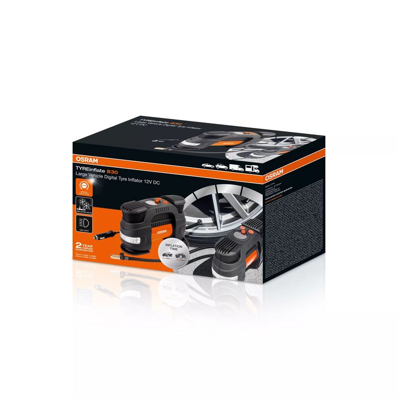 ams-OSRAM OTI2130 Compressed-air Tyre Pressure Gauge/Inflator