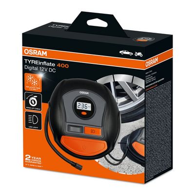 Compressed-air Tyre Pressure Gauge/Inflator ams-OSRAM OTI400